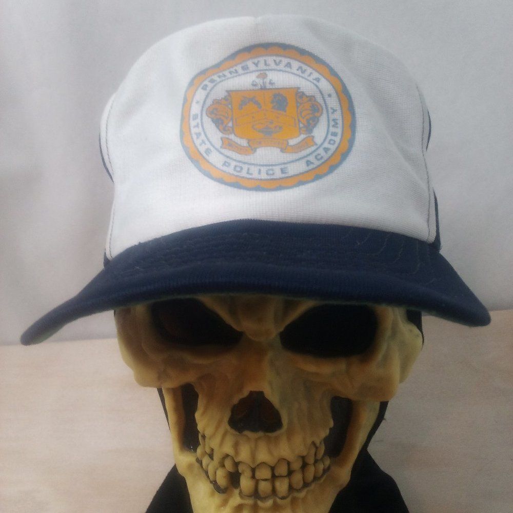 Vintage Pennsylvania Police Academy Snap Back Trucker Hat